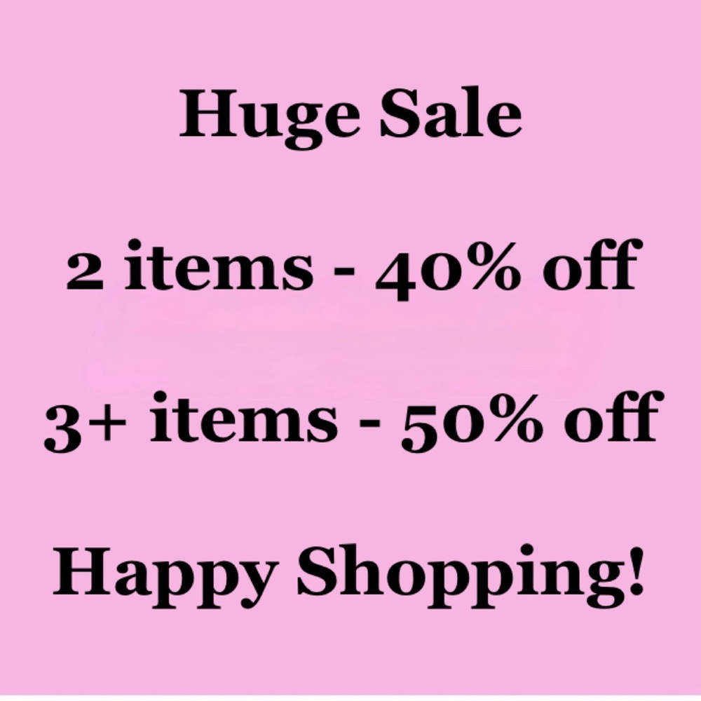 Huge moving sale! Includes all items in my closet!